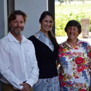 (FLTR) Stephen Rabe, Saskia von Diest and Cheryl Lennox
