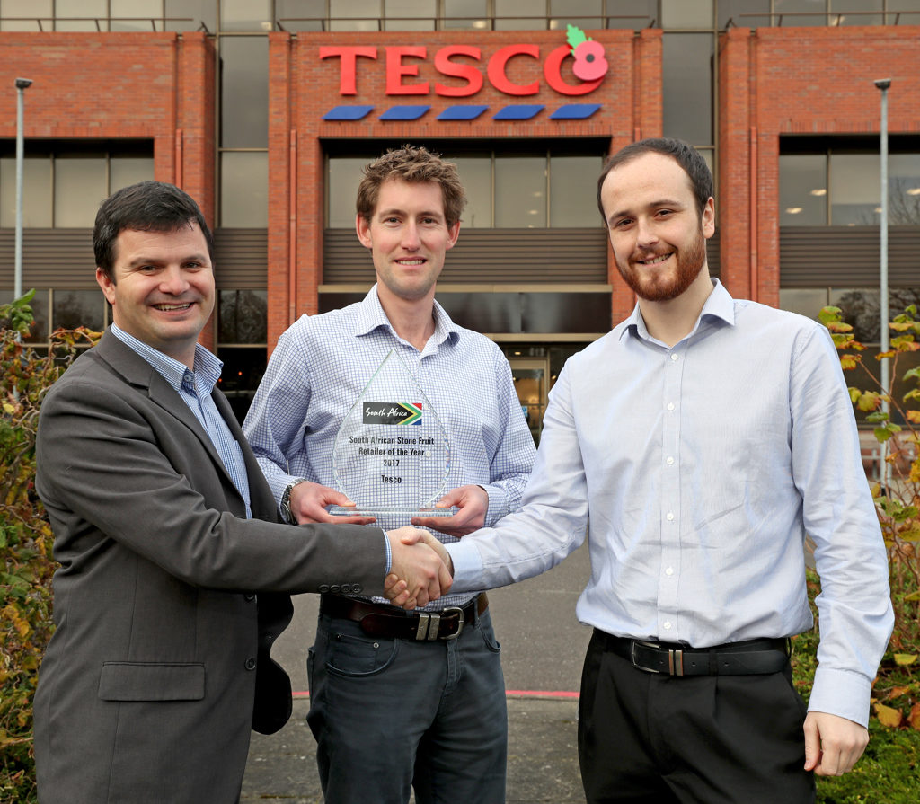 Stone Fruit Retailer Of The Year Award Presentation Tesco